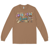 Toasted Coconut orthopedic crew Long Sleeve Tee - MaliasSmallBusiness