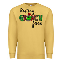 Antique Gold Merry Grinch Mas Premium Sweatshirt - Bettercallsaul