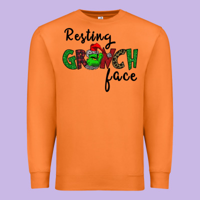 Merry Grinch Mas Premium Sweatshirt Designed By Bettercallsaul