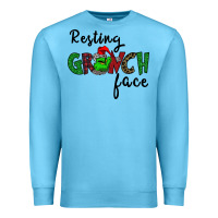Ocean Blue Merry Grinch Mas Premium Sweatshirt - Bettercallsaul