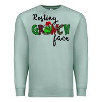 Seafoam Merry Grinch Mas Premium Sweatshirt - Bettercallsaul