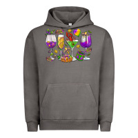 Pigment Tornado Mardi Gras wine glasses Urban Hoodie - HowdyJamesFarm
