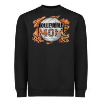 Black volleyball mom Heavyweight Sweatshirt - AdoDesignShop