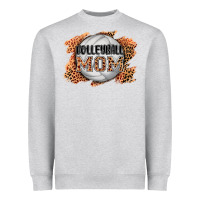 Heather Grey volleyball mom Heavyweight Sweatshirt - AdoDesignShop