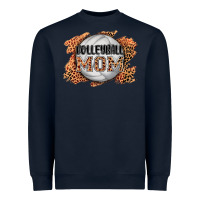 Navy volleyball mom Heavyweight Sweatshirt - AdoDesignShop