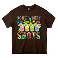 Chocolate Brown dont worry ive had both my shots Heavy Core Tee - texasbilliewilder