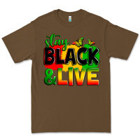 Cacao stay black and live Premium Tee - Zillion Design Studio