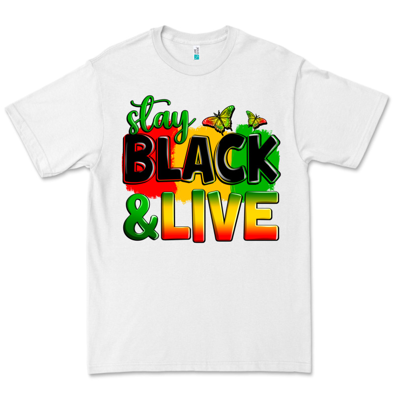 Stay Black And Live Premium Tee by Zillion Design Studio | Teevron
