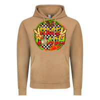Vintage Camel Race coach with leopard and peace hand Vintage Hoodie - AdoDesignShop