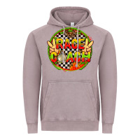 Vintage Zinc Race coach with leopard and peace hand Vintage Hoodie - AdoDesignShop