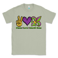 Matcha peace love mardi gras Classic Tee - Jasminsmagicworld