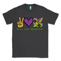 Smoke peace love mardi gras Classic Tee - Jasminsmagicworld