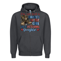 Smoke i'm not just a daddy's little girl Zipper Hoodie - MaliasSmallBusiness