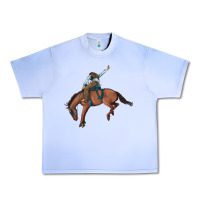 Grape Ice bucking bronco cowboy rodeo Urban Heavy Tee - Artiststas