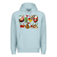 Blue Mist Mexico Wine Glasses Premium Hoodie - texasbilliewilder