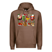 Chestnut Mexico Wine Glasses Premium Hoodie - texasbilliewilder
