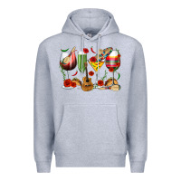 Heather Grey Mexico Wine Glasses Premium Hoodie - texasbilliewilder