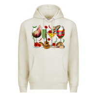 Oatmeal Heather Mexico Wine Glasses Premium Hoodie - texasbilliewilder