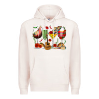 Pale Pink Mexico Wine Glasses Premium Hoodie - texasbilliewilder