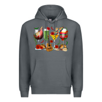 Rock Mexico Wine Glasses Premium Hoodie - texasbilliewilder
