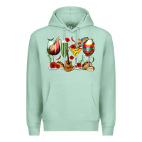 Seafoam Mexico Wine Glasses Premium Hoodie - texasbilliewilder