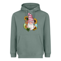 Sage easter gnomes egg carrot sunflowers Heavyweight Hoodie - RanaPortraitStore