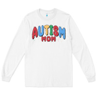 White autism mom Long Sleeve Tee - MaliasSmallBusiness