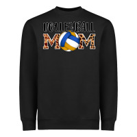 Black volleyball mom Heavyweight Sweatshirt - AdoDesignShop