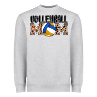 Heather Grey volleyball mom Heavyweight Sweatshirt - AdoDesignShop