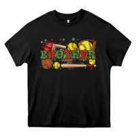 Black brother softball Heavy Core Tee - Zillion Design Studio