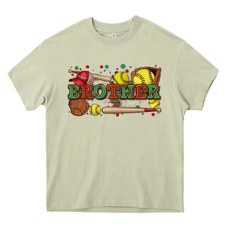 Brother Softball Heavy Core Tee by Zillion Design Studio | Teevron