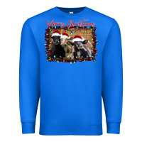 True Royal Merry Christmas Cows Premium Sweatshirt - Bettercallsaul