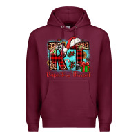 Burgundy christmas rt respiratory therapist Premium Hoodie - JahusDesignShop
