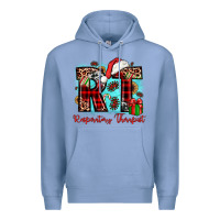 Colony Blue christmas rt respiratory therapist Premium Hoodie - JahusDesignShop