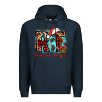 Navy christmas rt respiratory therapist Premium Hoodie - JahusDesignShop