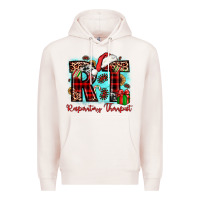 Pale Pink christmas rt respiratory therapist Premium Hoodie - JahusDesignShop