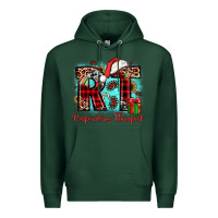 Sports Green christmas rt respiratory therapist Premium Hoodie - JahusDesignShop