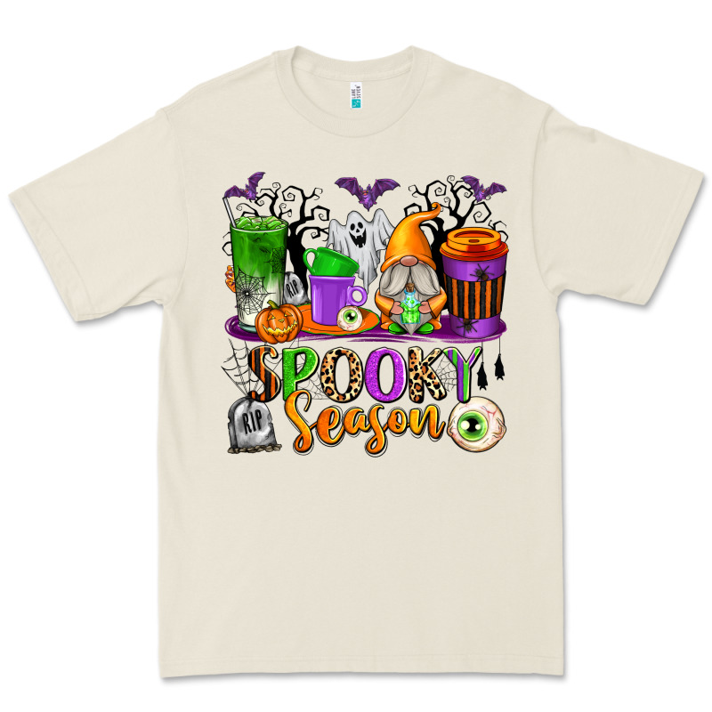 Spooky Season Coffee Cups Premium Tee by texasbilliewilder | Teevron