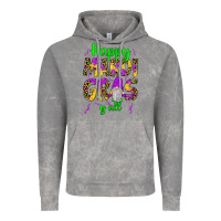 Cloud Rock happy mardi gras y'all gnome Vintage Hoodie - JahusDesignShop