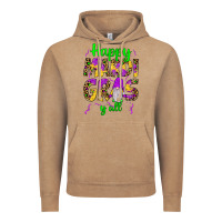 Vintage Coffee happy mardi gras y'all gnome Vintage Hoodie - JahusDesignShop