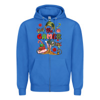 True Royal the gamer elf Zipper Hoodie - MaliasSmallBusiness