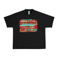 Black christmas background Urban Heavy Tee - AdoDesignShop