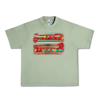 Oil Green christmas background Urban Heavy Tee - AdoDesignShop
