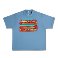Pebble Blue christmas background Urban Heavy Tee - AdoDesignShop