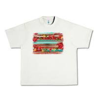 Pistachio christmas background Urban Heavy Tee - AdoDesignShop