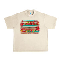 Sandshell christmas background Urban Heavy Tee - AdoDesignShop