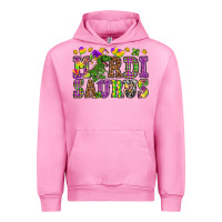 Fuchsia Pink Mardi Saurus Urban Hoodie - HowdyJamesFarm