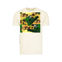 Vintage Arctic harvester seamless pattern Vintage Tee - BundleAndBundleShop