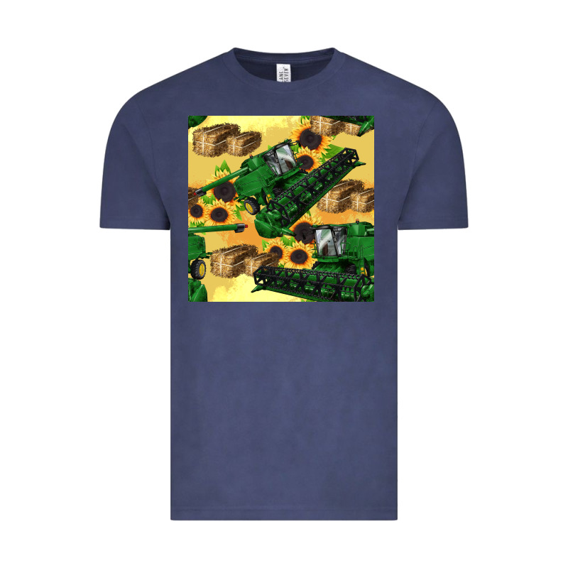 Harvester Seamless Pattern Vintage Tee by BundleAndBundleShop | Teevron
