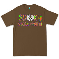 Cacao Spooky State of Mind Premium Tee - texasbilliewilder